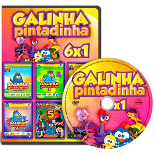 DVD - Galinha Pintadinha 6x1 em Oferta na Shopee