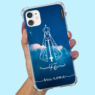 Capa Capinha de celular Personalizada Anti-impacto com nome Da Nossa Senhora 6