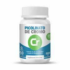 Picolinato De Cromo Glicose 60 cáps 500mg