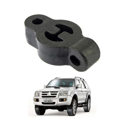 Coxim Borracha Escapamento Mitsubishi Pajero Sport TR4 - Traseiro