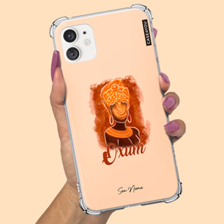 Capa Capinha de celular Personalizada Anti-impacto com nome Oxum