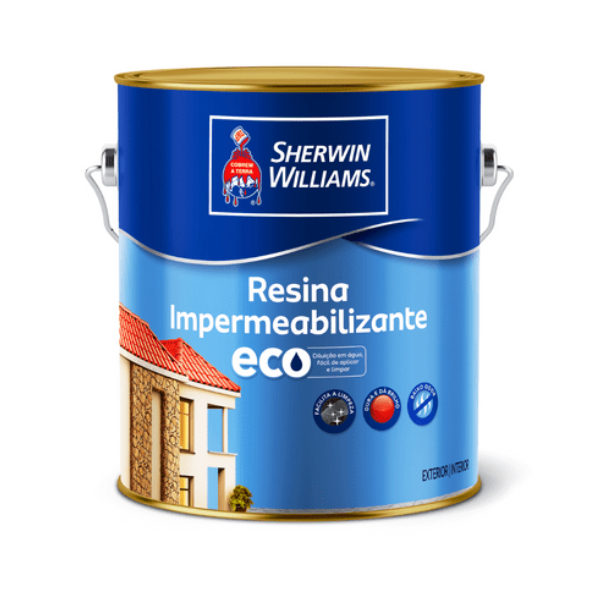 Resina Impermeabilizante Base D'água Anti Derrapante Incolor 3,6L