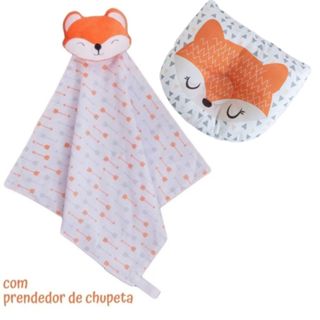 Naninha Para Bebê + Travesseirinho Anatômico - Apoio De Cabeça Sonho Meu