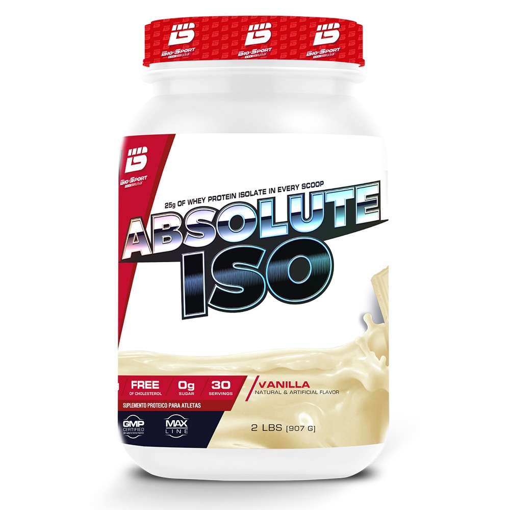 Whey Protein Isolado Absolute Iso 907g - Bio Sports USA