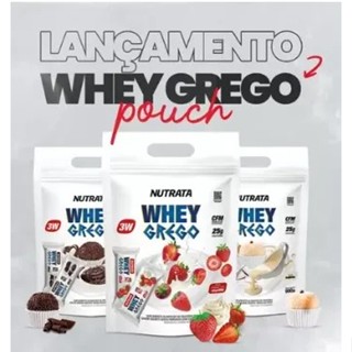 Whey Grego 900g Nutrata Refil Gourmet - 3W