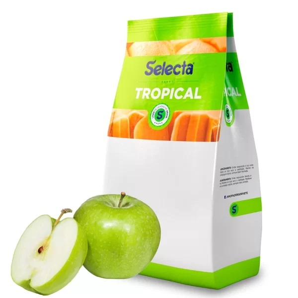 Base Saborizante em Pó  * MAÇA VERDE *  Selecta Tropical 1kg em Oferta na Shopee