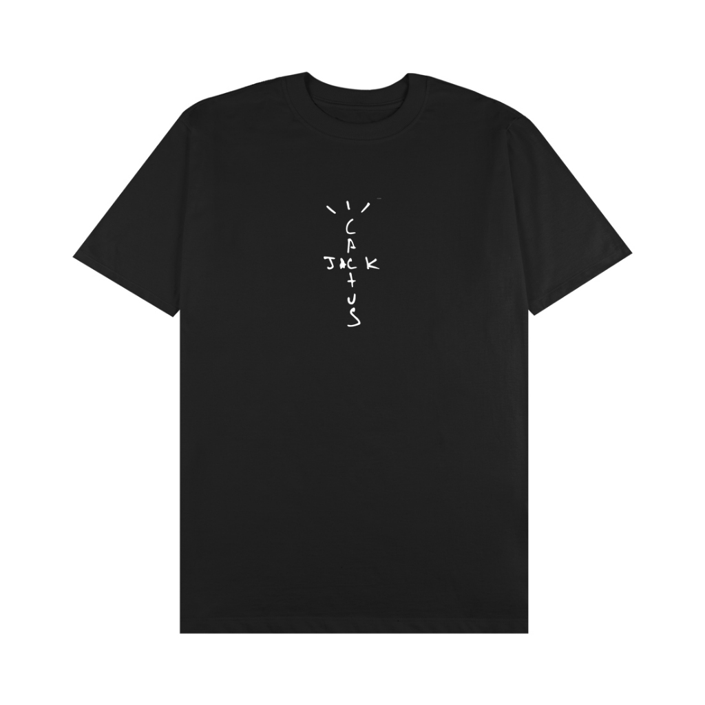 Camiseta Streetwear Cactus Jack Logo Estampada Oversized Larga Camisa