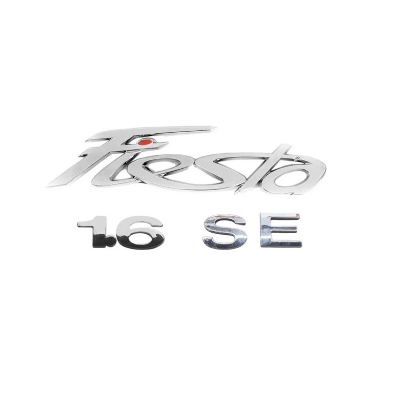Emblema Letreiro New Fiesta 1.6 SE Ano Modelo 2011 Acima Fita 3m Peça Cromada em Oferta na Shopee