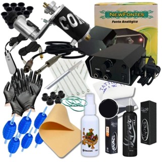Kit Tatuagem Xcore Platinum Tattoo Profissional Completo