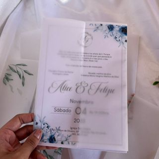 Envelopes de papel vegetal personalizado - Envelopes convite casamento convite para festa convites em Oferta na Shopee