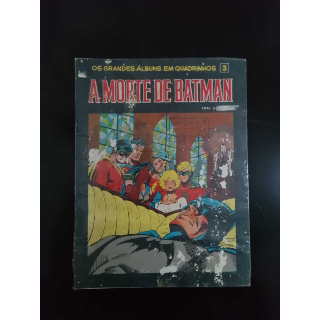A Morte de Batman - Os Grandes Clássicos em Quadrinhos nº 3 - Ebal - ITEM RARO