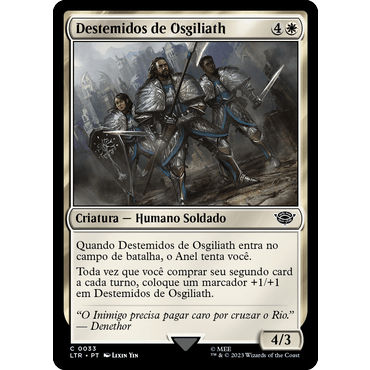 Destemidos de Osgiliath (Soldado) - - Magic The Gathering