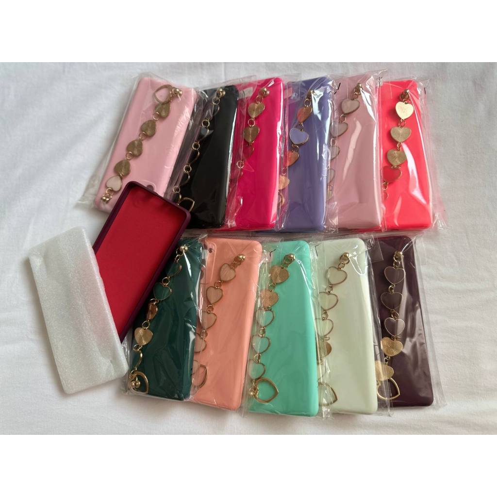 Capa Silicone Com Corrente DECORATIVA OU BRILHO Para LG K8 PLUS K10 K9 K41s K40s K22 K4 K51s K50s K12 K52 K62 K11 PLUS