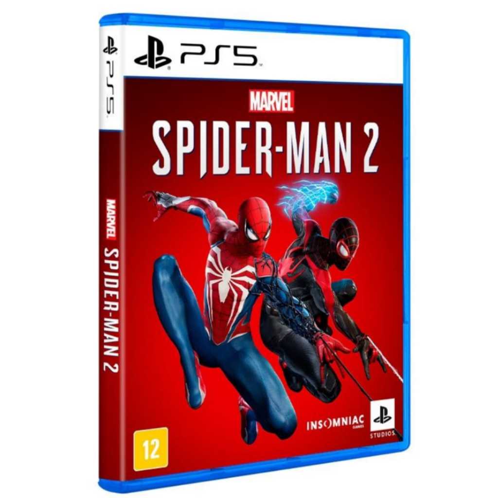 Marvel's Spider-Man 2 PS5 Mídia Física Lacrado Pronta Entrega
