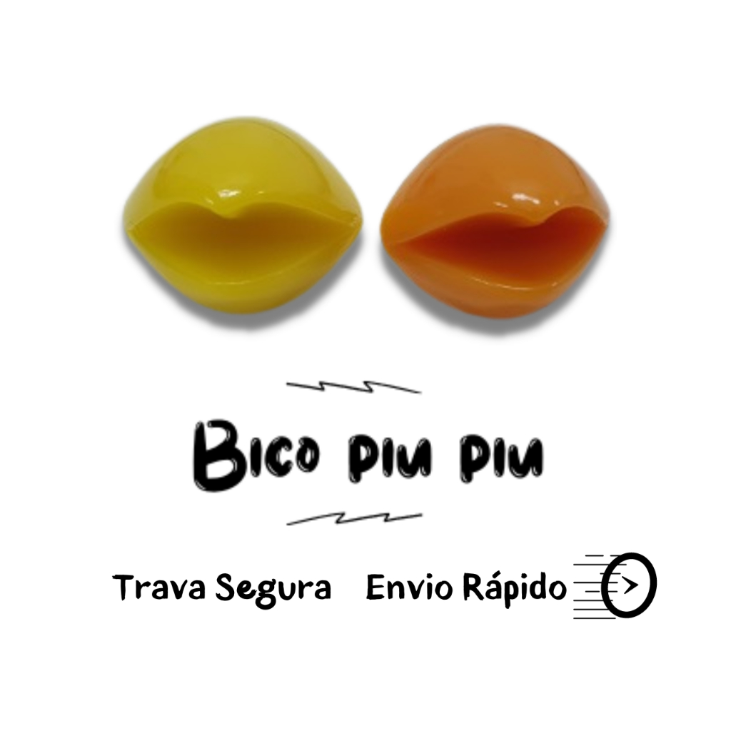 Bicos De Pássaro Piu Piu Para Amigurumi Com Trava