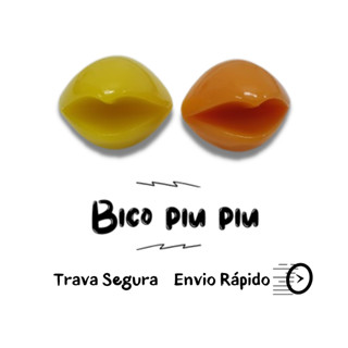 Bicos De Pássaro Piu Piu Para Amigurumi Com Trava - 20 unidades