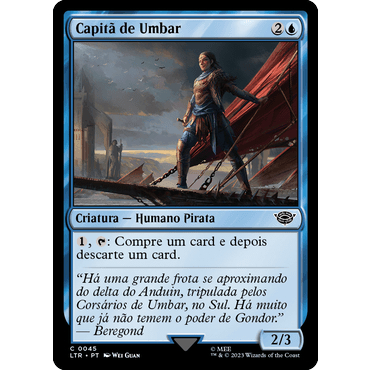 Capitã de Umbar - Magic The Gathering