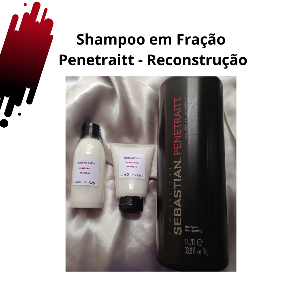 Shampoo para cabelos Danificados/Ressecados e Finos Seba stian Penetraitt