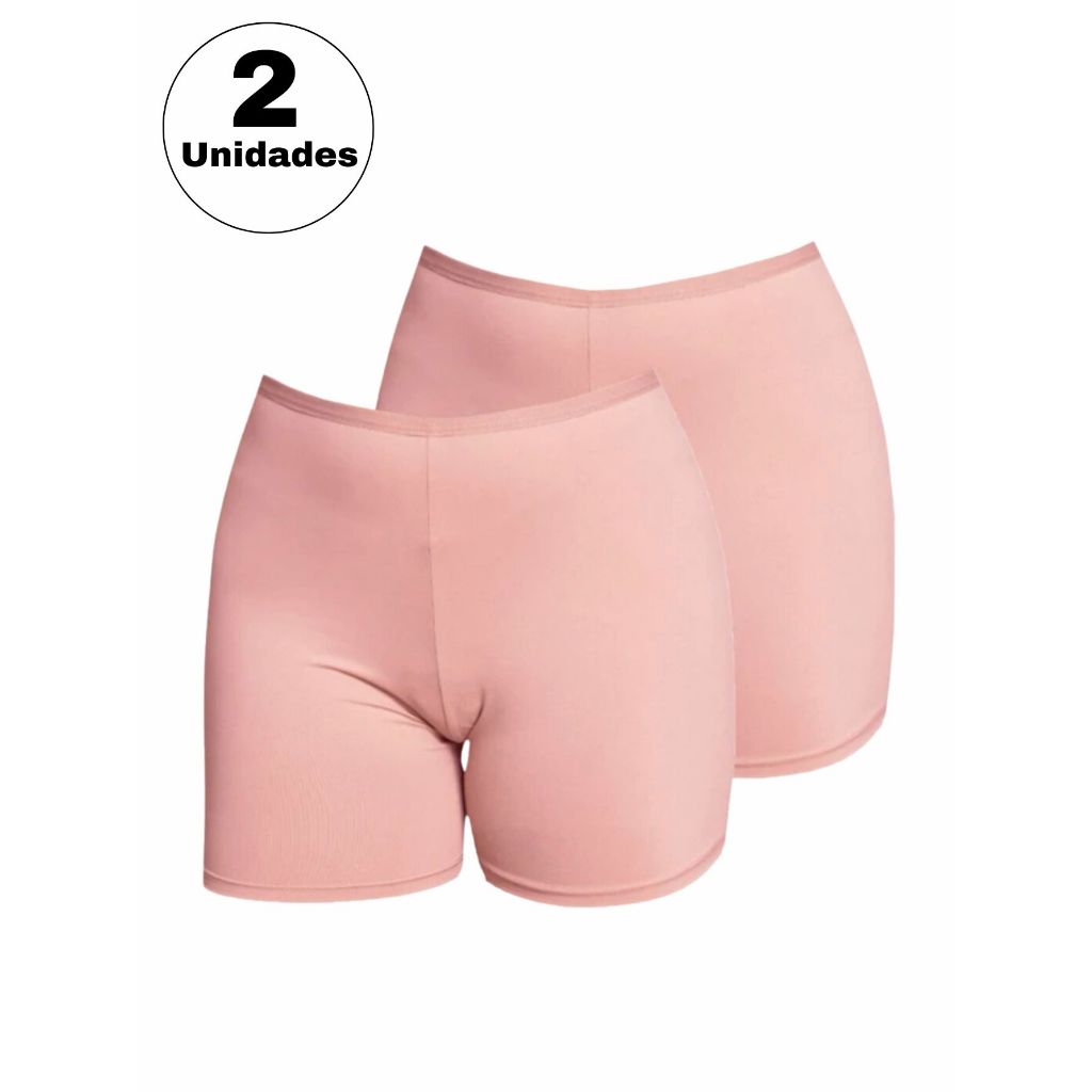 Kit com 02 Anáguas em Shorts Segunda Pele