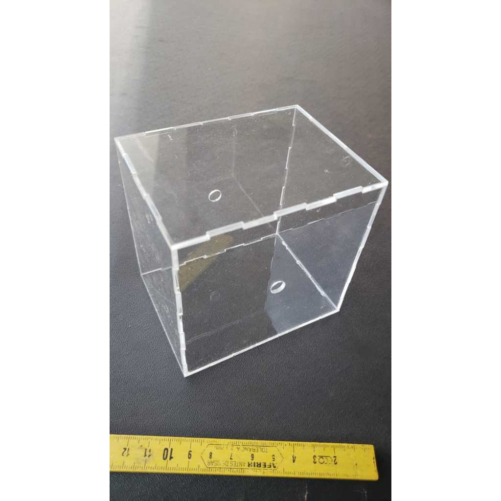 Caixa de Acrílico para abelha Marmelada 11 C x 8,4 L x 10,7 A cm - 3 unidades