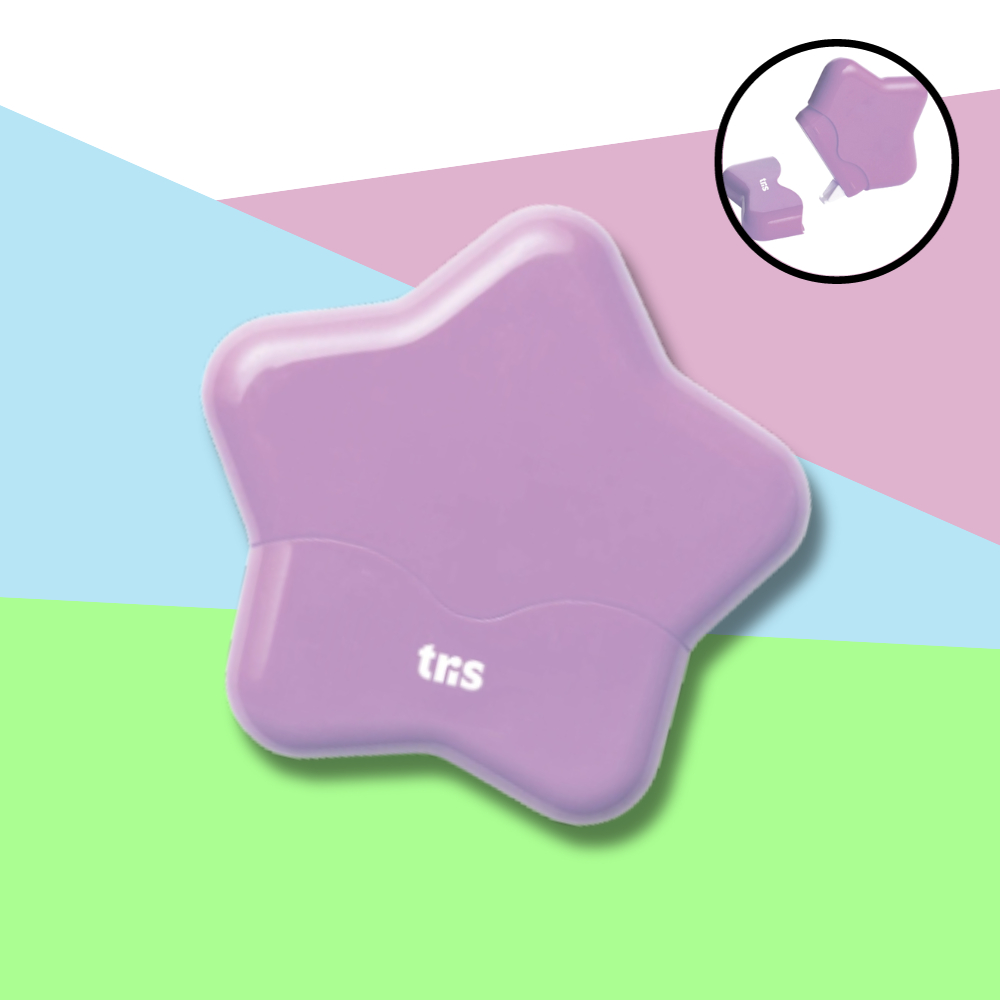 Fita Corretiva TRIS Holic Estrelinha 5mm x 8m