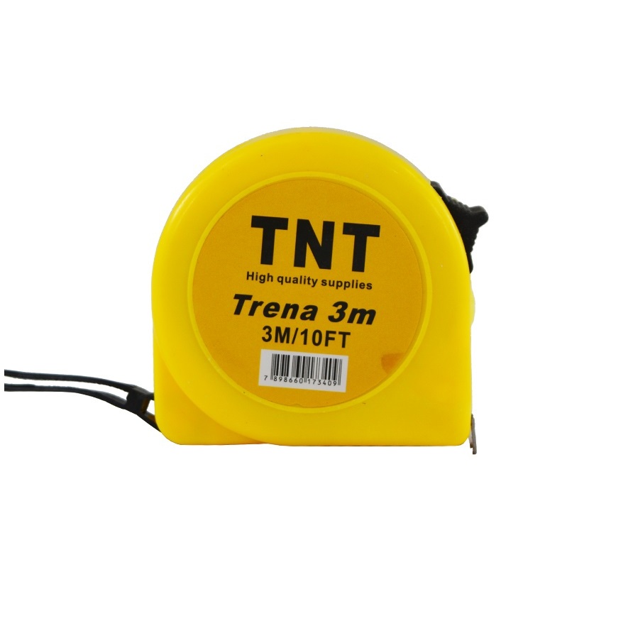 kit 10 pçs Trena 3mx9mm Fita de Aço Com Trava TNT