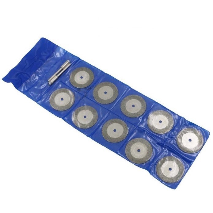 10 Disco Corte Diamantado 30mm Mini Micro Retifica Dremel
