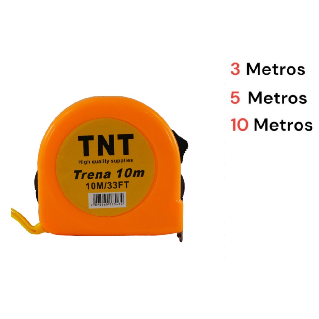 Trena De Aço com Trava 3m, 5m e 10 Metros TNT
