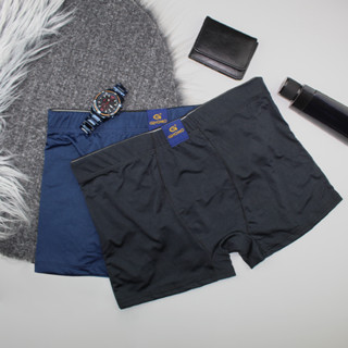 Cueca box adulto masculina poliéster confortável roupa intima homem