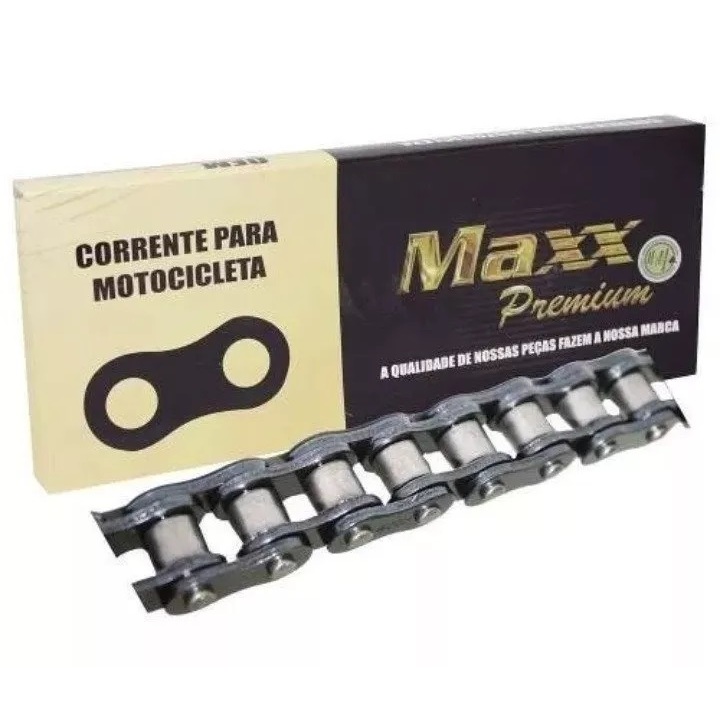 Corrente Maxx 530h X 120l Harley/ Cbr 1000 / CBR1100/ CBX 750 / GSX750f/Cbr600/900/1100 R1 Yzf1000/SRAD 1000/CB400/450