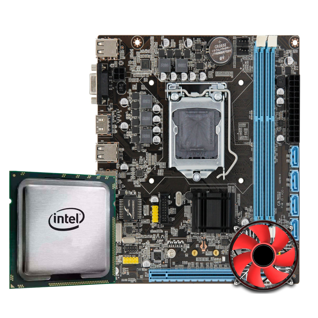 KIT Placa Mãe Storm-z H110 DDR3 / Processador I3 6100 / Cooler