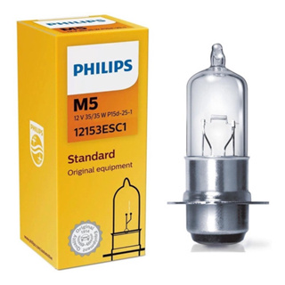 Lâmpada Farol M5 Phillips Biz 100/125 Bros 125/150 Neo em Oferta na Shopee