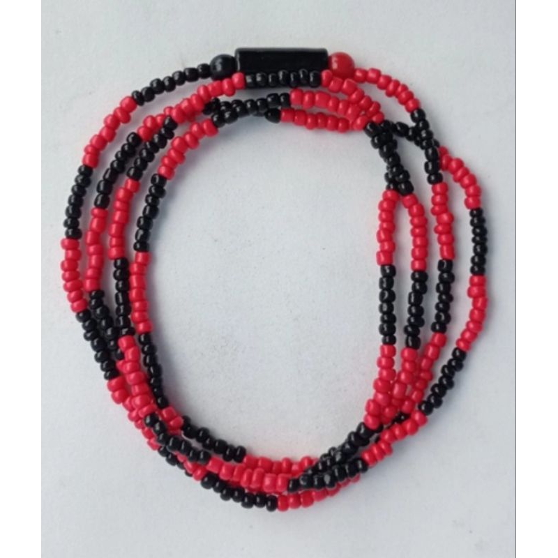 Guia de proteção, Fio de contas, Brajá, Colar de santo ou Cordão de santo simples de Exu Pomba Gira com Firma