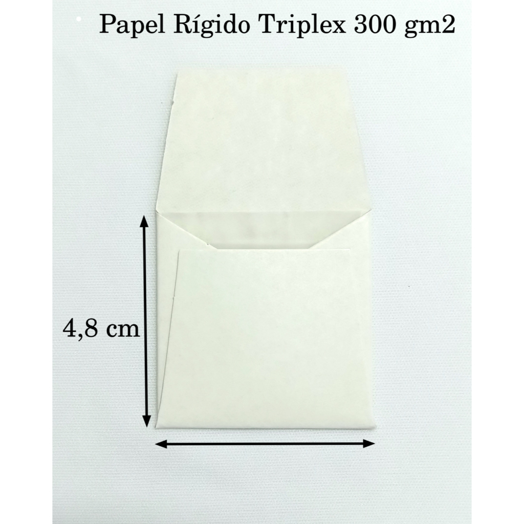 Envelope Revestido Com Papel Vegetal 40 Unidades 4,8 Cm — imagem 2 de 2
