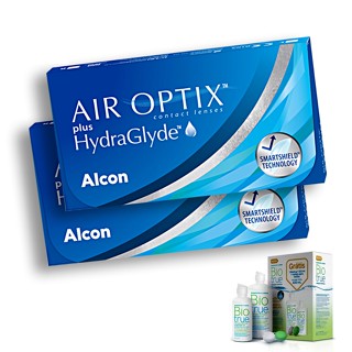 Lente De Contato Air Optix - 02 Caixas + Kit Renu