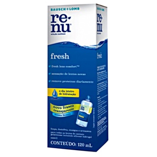 Renu Fresh 120 Ml - Solução Multiuso em Oferta na Shopee
