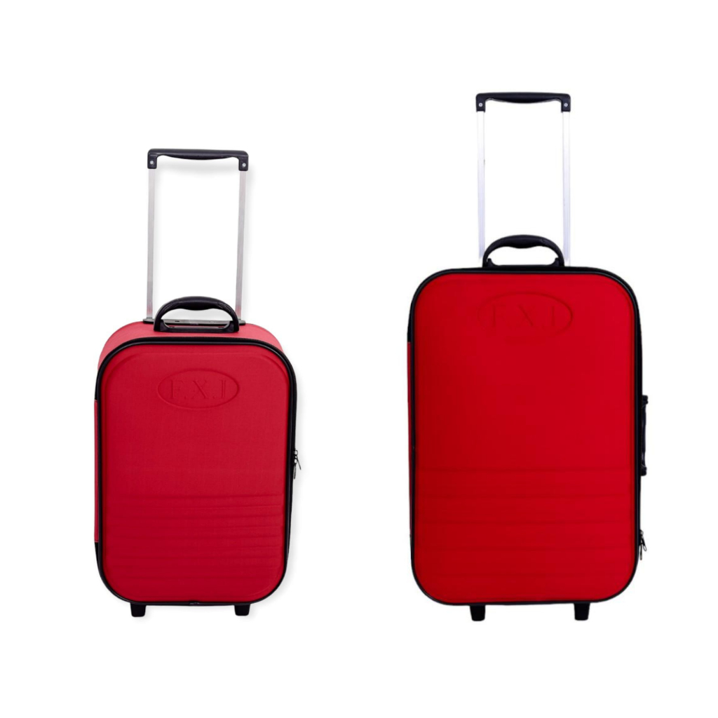 Kit Mala De Bordo Pequena 10 kg e Mala De Viagem Média 23 kg