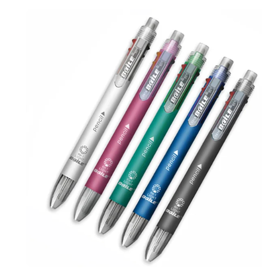 Caneta lapiseira 6 em 1 , 5 cores de caneta e uma lapiseira 0.5 , juntas 2017 em Oferta na Shopee