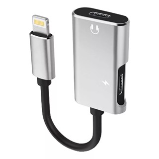 Adaptador iPhone Lightning Duplo 2 Entradas Carregador iOS