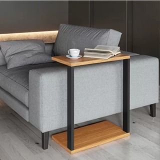 Mesinha Lateral Para Sofá Estilo Industrial 100% MDF, mesa apoio, mesa auxiliar sofá, mesa de canto em Oferta na Shopee