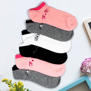 12 Pares de Meia Soquete Adulto Feminina