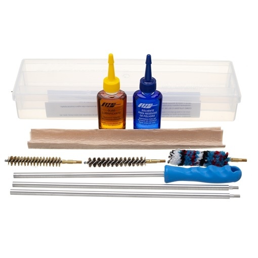 Kit Limpeza LH Armamento Longo 38  /3.57 / 9mm / 22 / 5.56 / 223 / 7.62 / 308 / T4 / 454 / 44-40 / 12