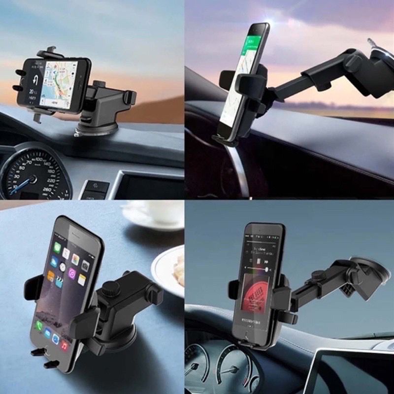 Suporte de Celular GPS Carro Resistente Ajuste Rotação 360 Base em Oferta na Shopee
