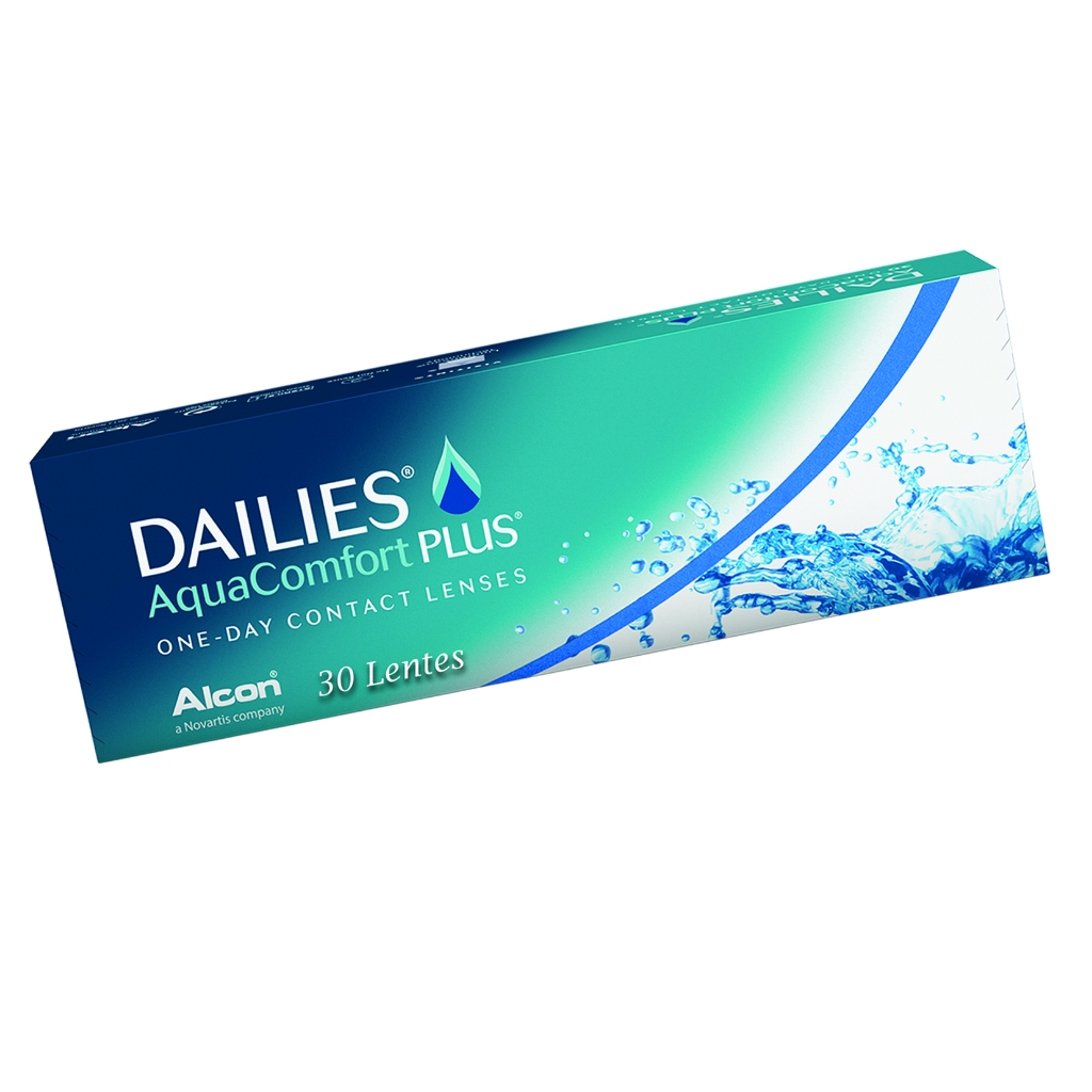 Lente De Contato 1 day Dailies Aqua Comfort 30 Lentes em Oferta na Shopee