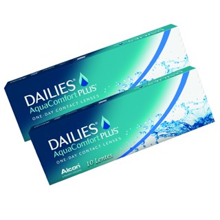 Lente De Contato 1 day Dailies Aqua Comfort 10 Lentes - 02 Caixas