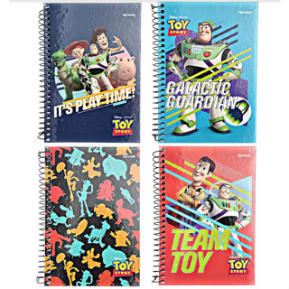 Caderno Toy Story Capa Dura 80 Folhas 1/4 Pequeno