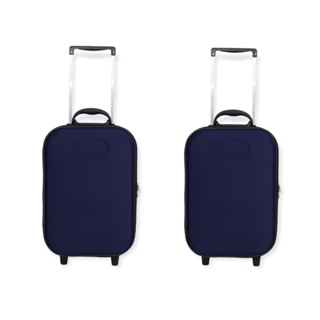 Kit 2 Malas Viagem 10kg de Bordo Com Rodinhas Medidas Anac em Oferta na Shopee