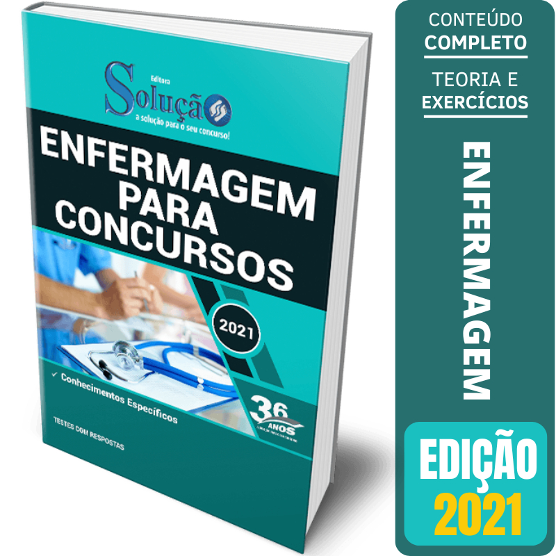 Imagem Apostila Enfermagem Para Concursos