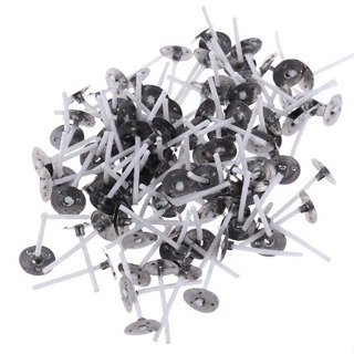 Pavio Para Velas Artesanais rechaud  4 cm  50 ou 100 unidades em Oferta na Shopee