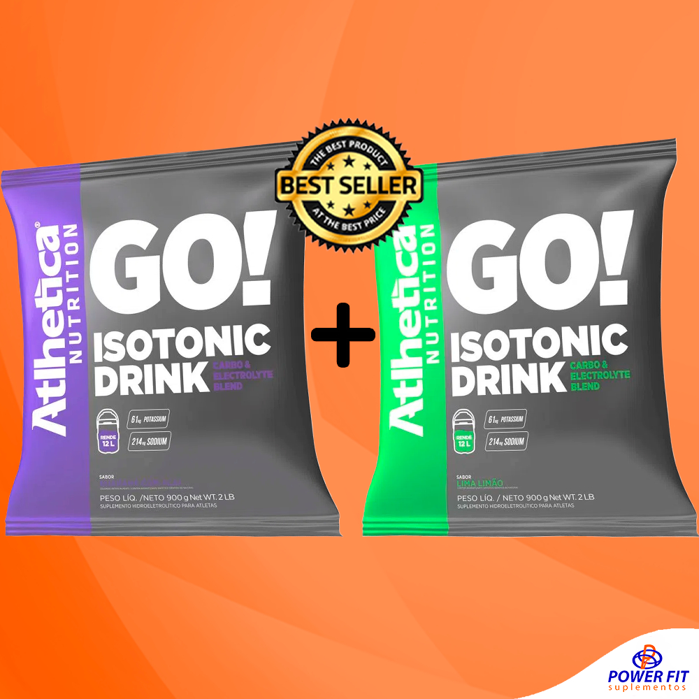 Kit 2x Isotonico Drink 900g - Atlhetica Nutrition